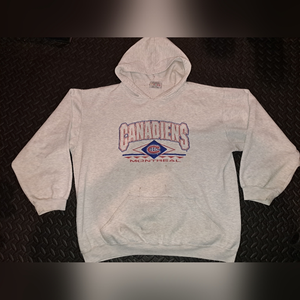 Vintage logo atheltic × Montreal Canadiens nhl graphic sweater